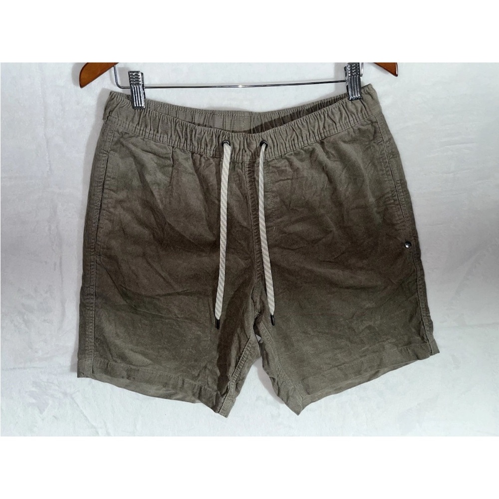 Vuori Olive Green Cargo Shorts